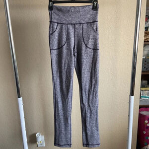 Lululemon Womens 4 Full‎ length Lounge Pant Leggings Pockets Athletic Athleisure